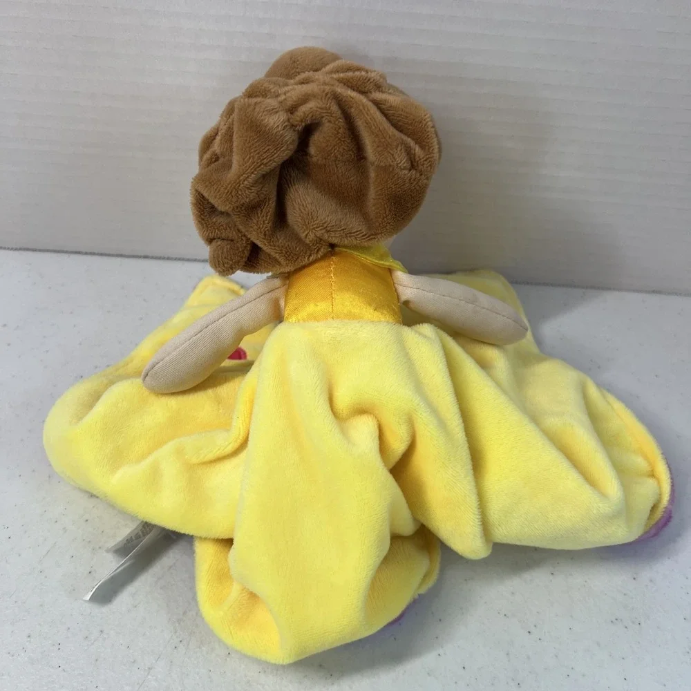 Disney Baby Infant Beauty‎ Belle Lovey Lovie Security Blanket yellow Princess